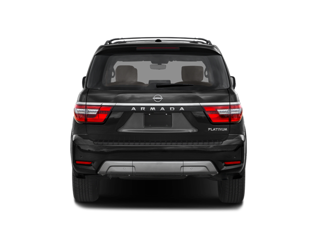 Rear view of a black, 2024 Nissan Armada. | Nissan dealer in Chesapeake, VA | Banister Nissan of Chesapeake