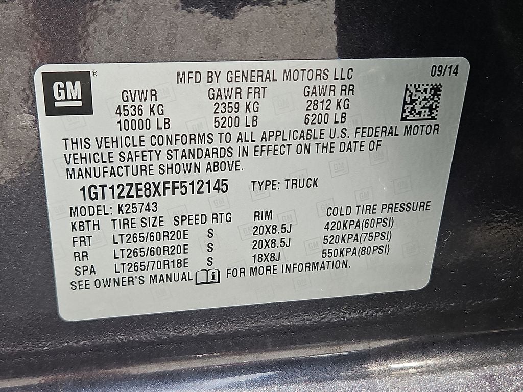 2015 GMC Sierra SLT