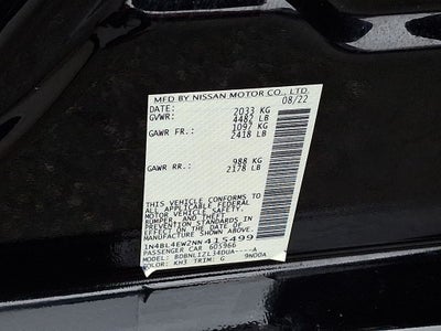 2022 Nissan Altima 2.5 SL