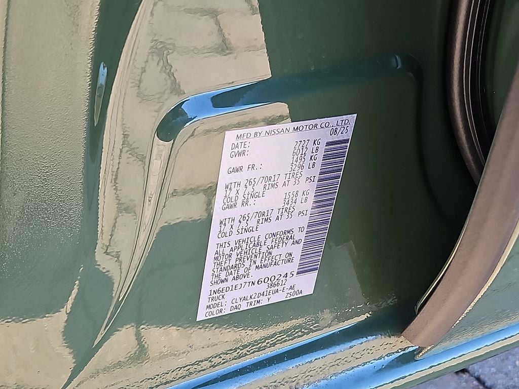 2026 Nissan Frontier PRO-X