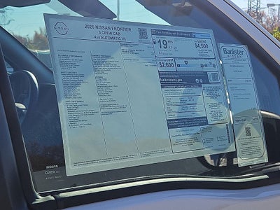 2026 Nissan Frontier S