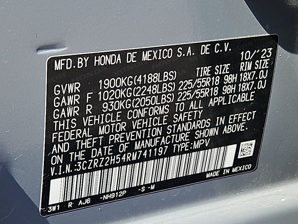 2024 Honda HR-V Sport