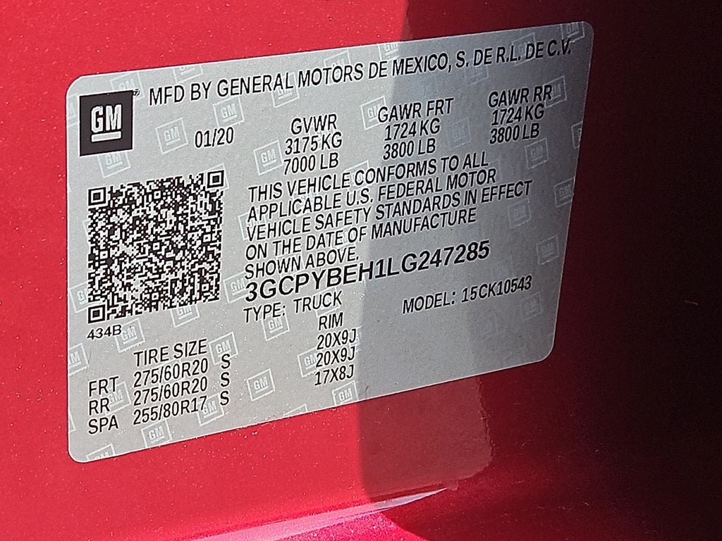 2020 Chevrolet Silverado Custom