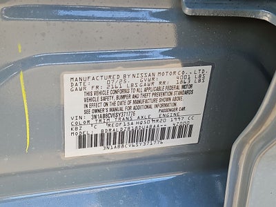 2025 Nissan Sentra SV