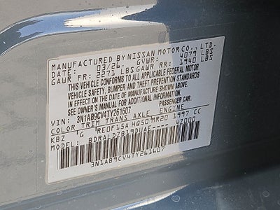 2026 Nissan Sentra SV