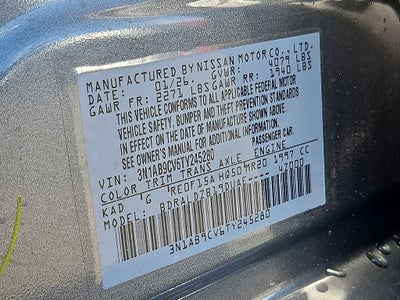 2026 Nissan Sentra SV