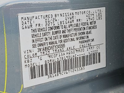 2026 Nissan Sentra SV