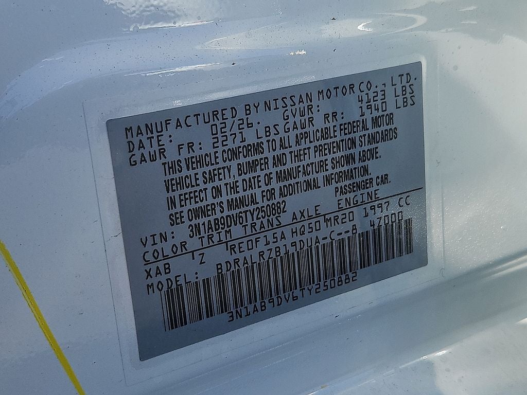 2026 Nissan Sentra SR