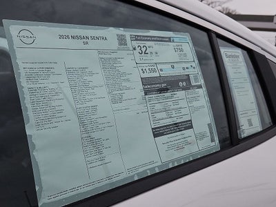 2026 Nissan Sentra SR