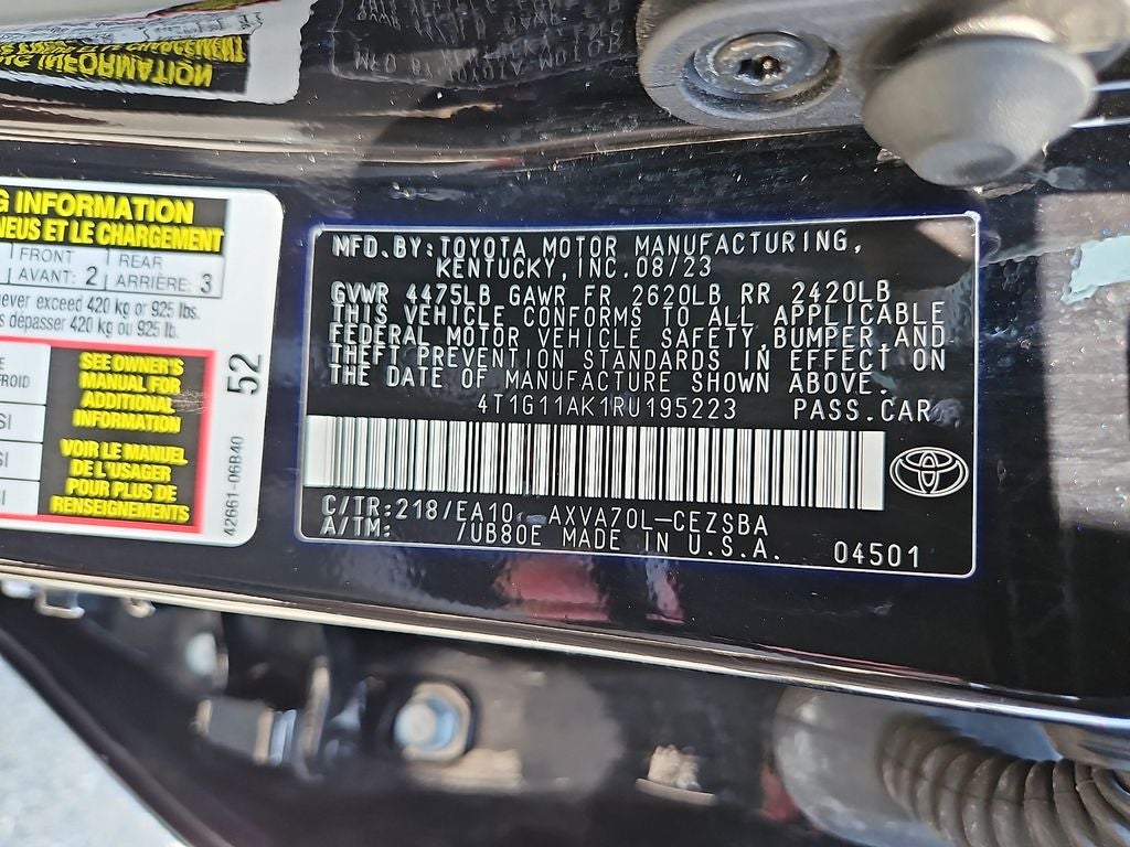 2024 Toyota Camry SE
