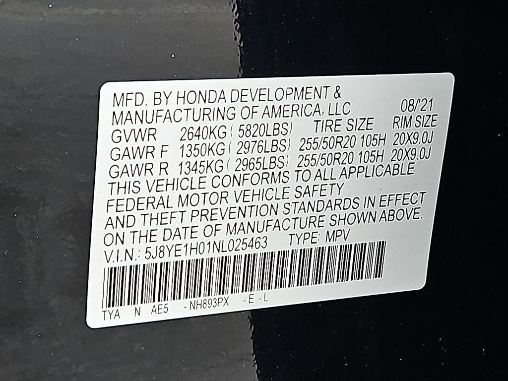 2022 Acura MDX w/A-Spec Package