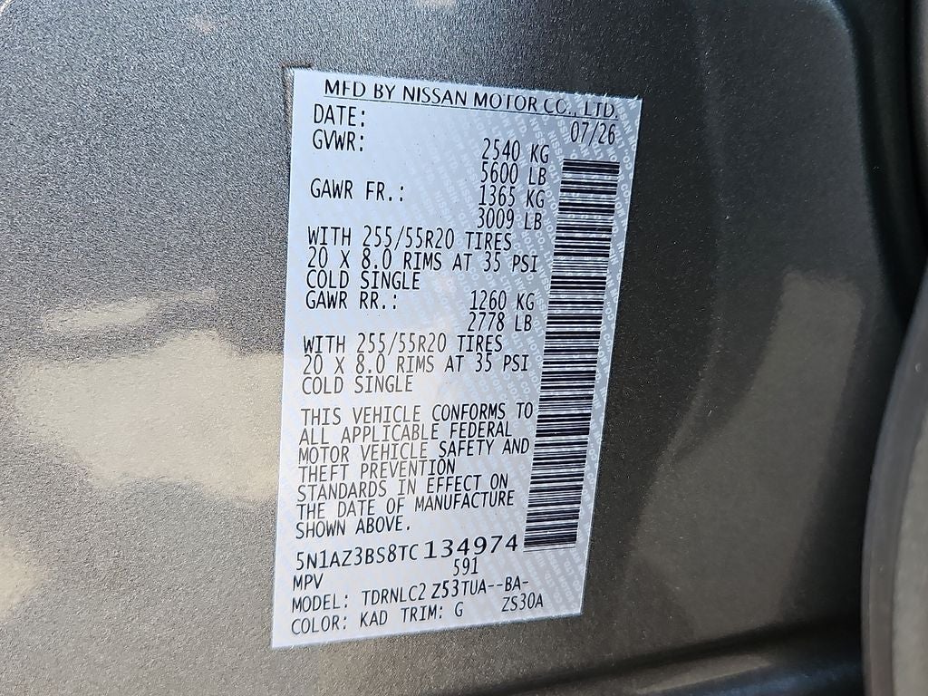2026 Nissan Murano SV