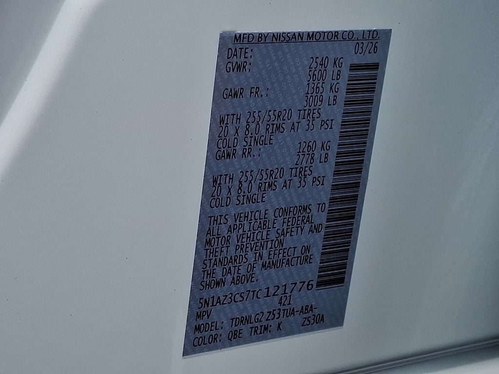 2026 Nissan Murano SL