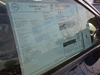 2026 Nissan Murano SL