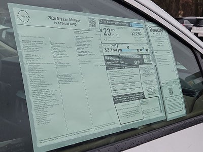 2026 Nissan Murano Platinum