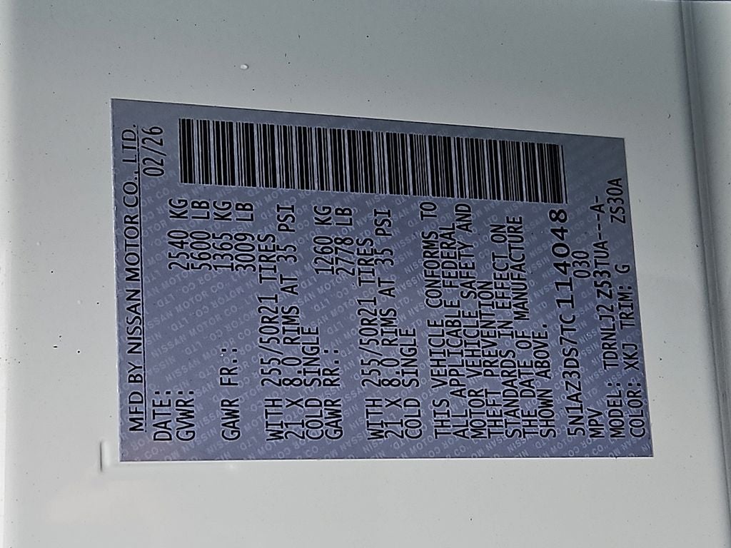 2026 Nissan Murano Platinum