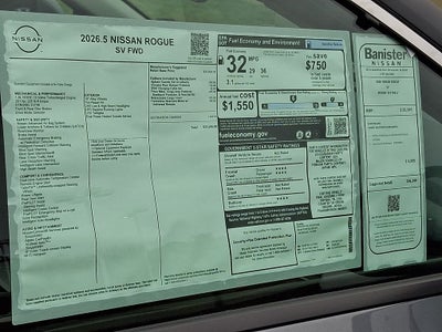 2026 Nissan Rogue SV