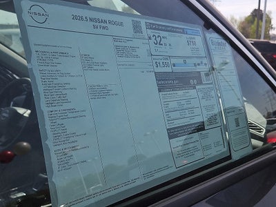 2026 Nissan Rogue SV