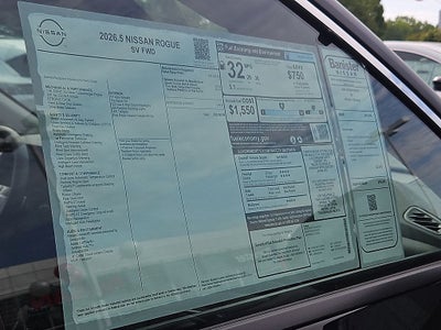 2026 Nissan Rogue SV