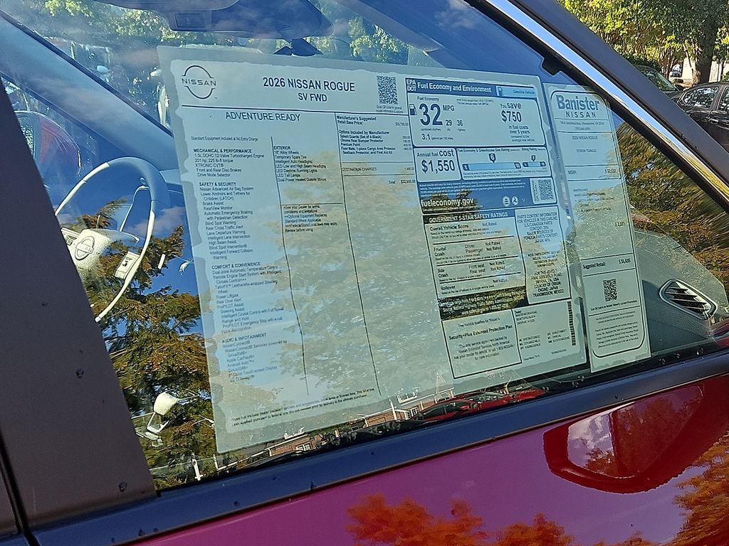 2026 Nissan Rogue SV