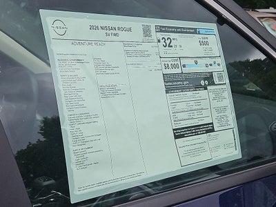 2026 Nissan Rogue SV