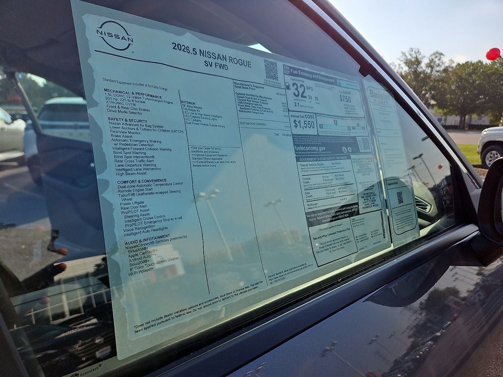 2026 Nissan Rogue SV