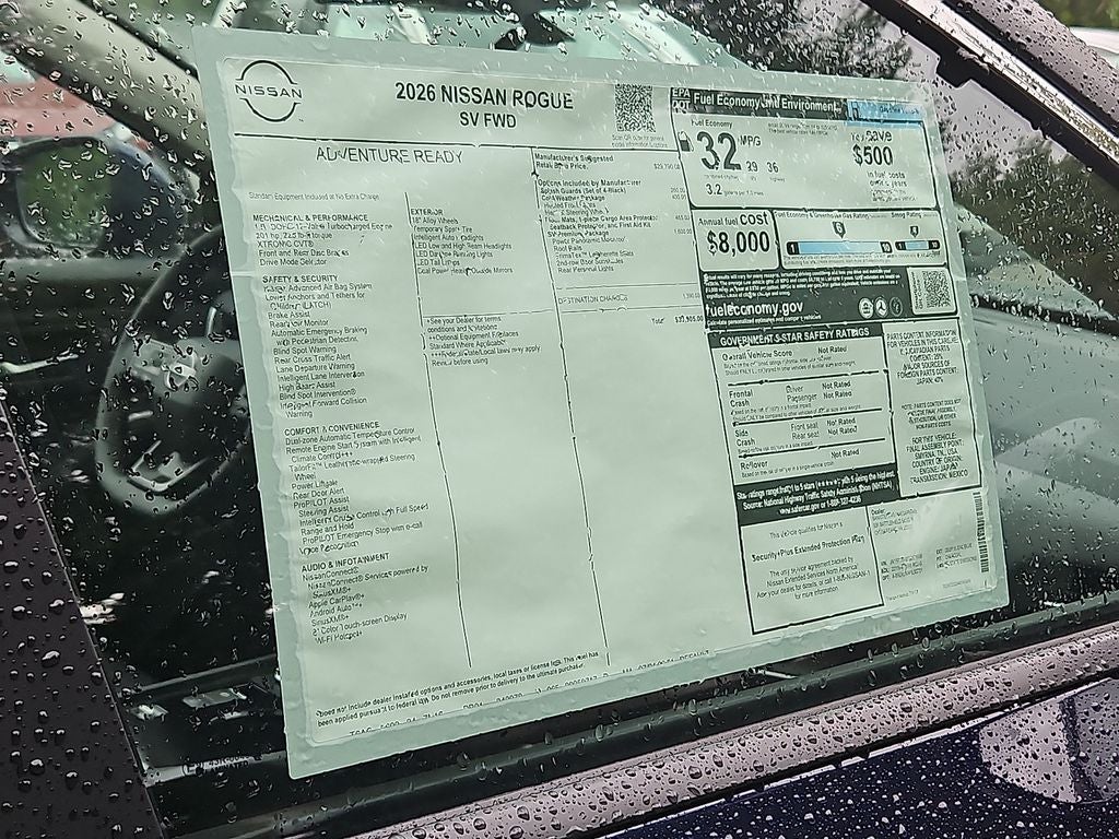 2026 Nissan Rogue SV