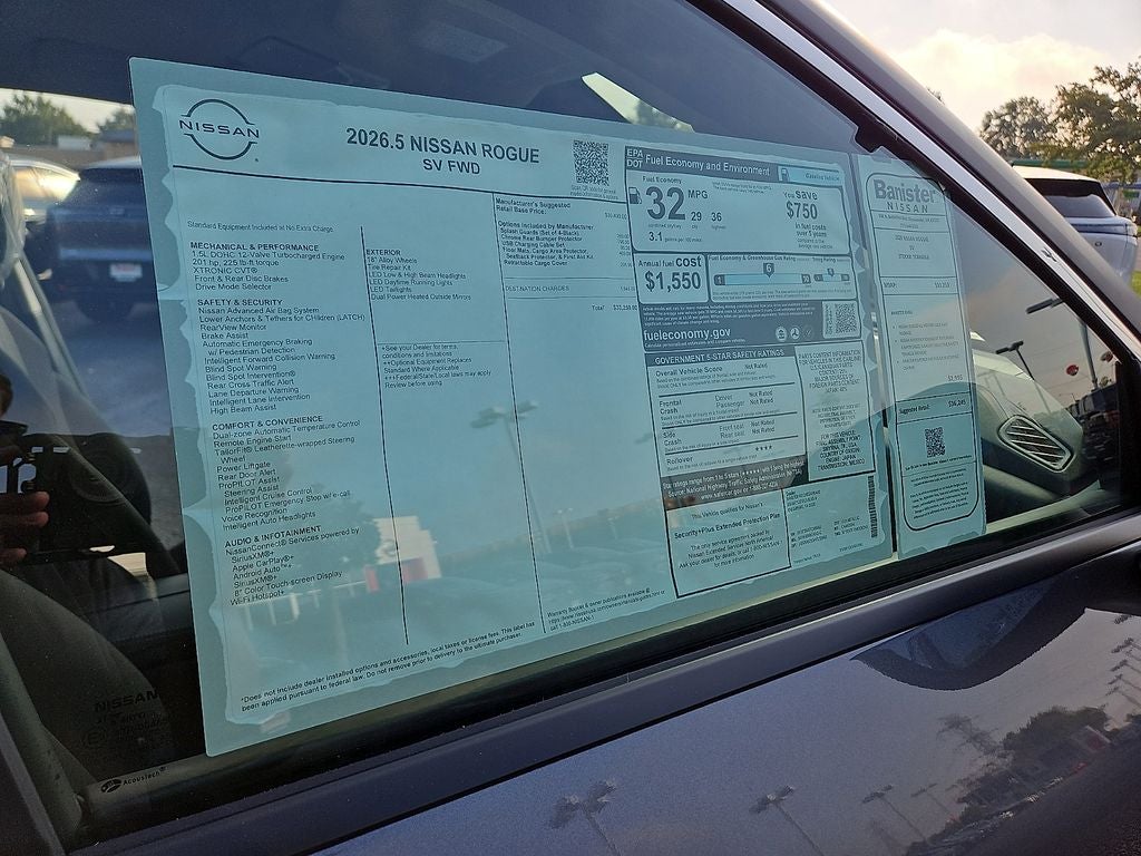 2026 Nissan Rogue SV