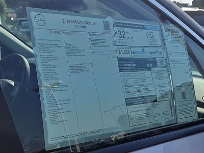 2026 Nissan Rogue SV