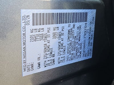 2026 Nissan Rogue SV