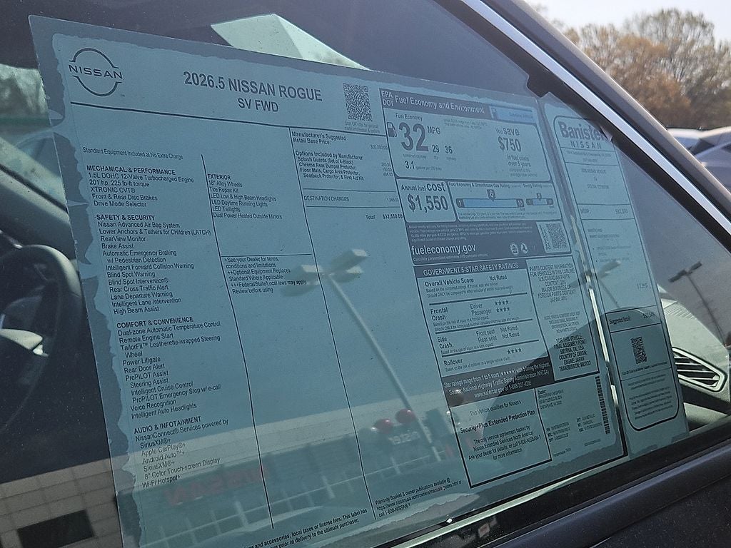 2026 Nissan Rogue SV