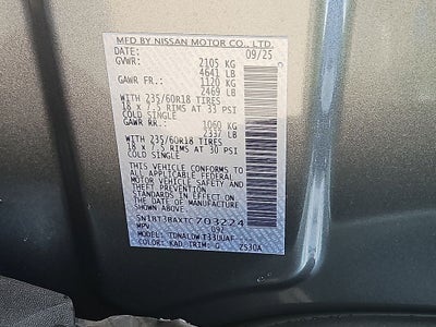 2026 Nissan Rogue SV