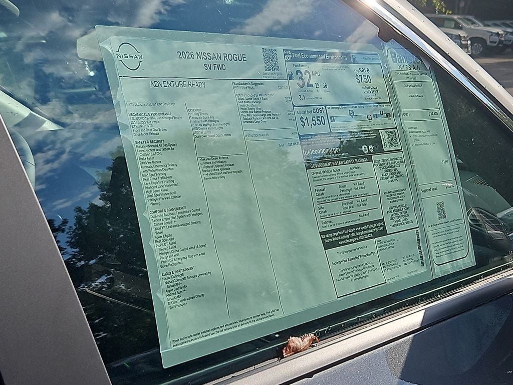 2026 Nissan Rogue SV