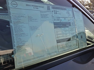 2026 Nissan Rogue SV