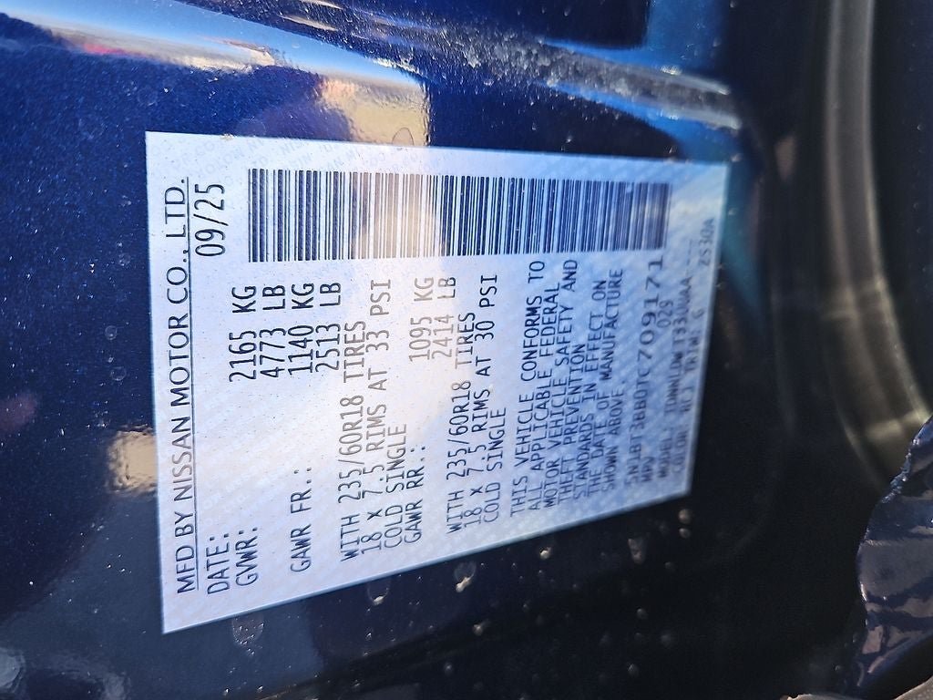 2026 Nissan Rogue SV