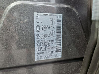 2026 Nissan Pathfinder SV