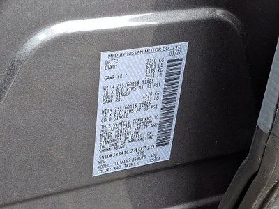 2026 Nissan Pathfinder SV