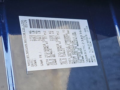 2026 Nissan Pathfinder SL