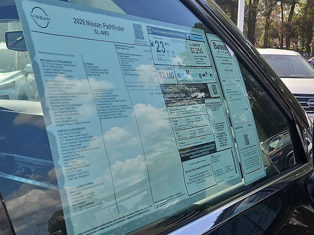 2026 Nissan Pathfinder SL