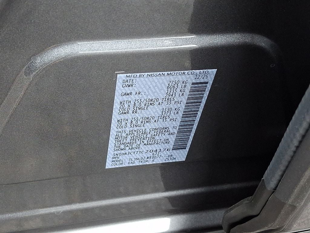 2026 Nissan Pathfinder SL