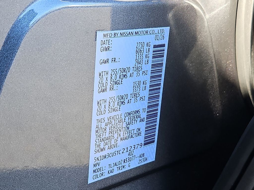 2026 Nissan Pathfinder SL