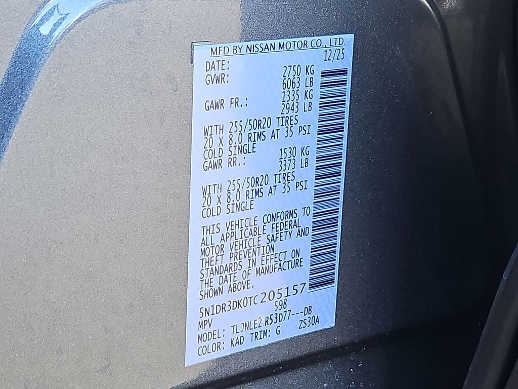 2026 Nissan Pathfinder Platinum