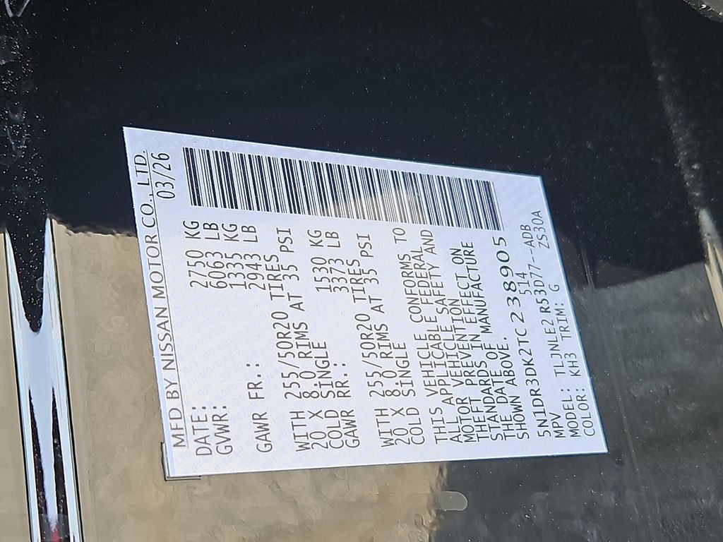 2026 Nissan Pathfinder Platinum