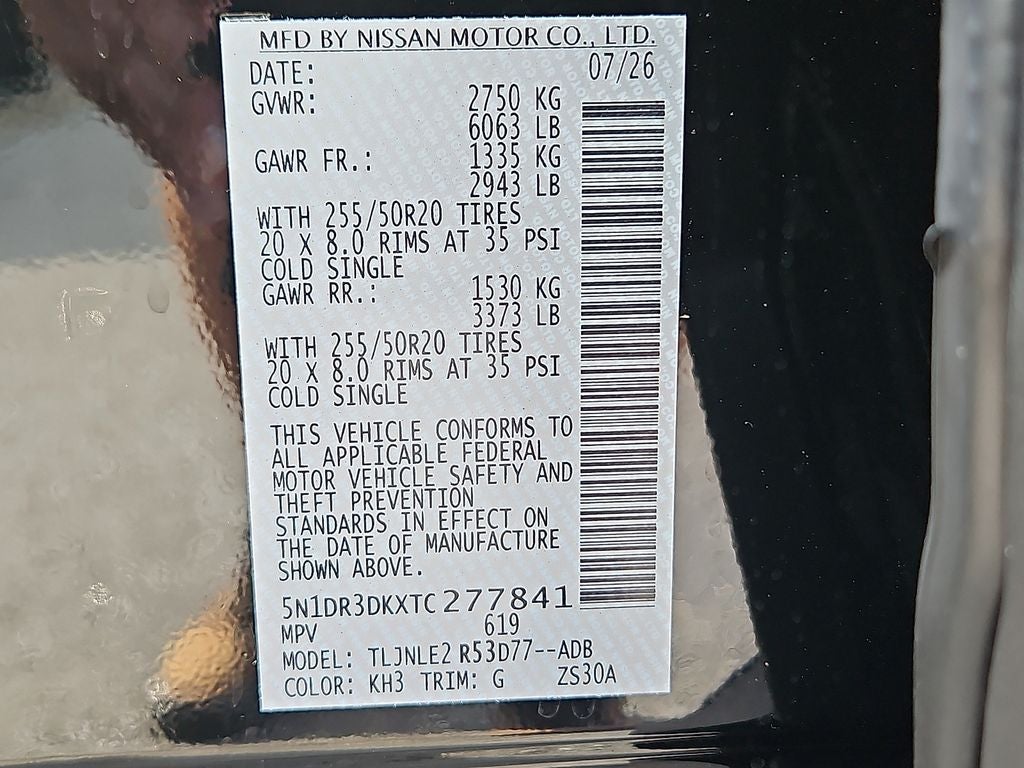 2026 Nissan Pathfinder Platinum