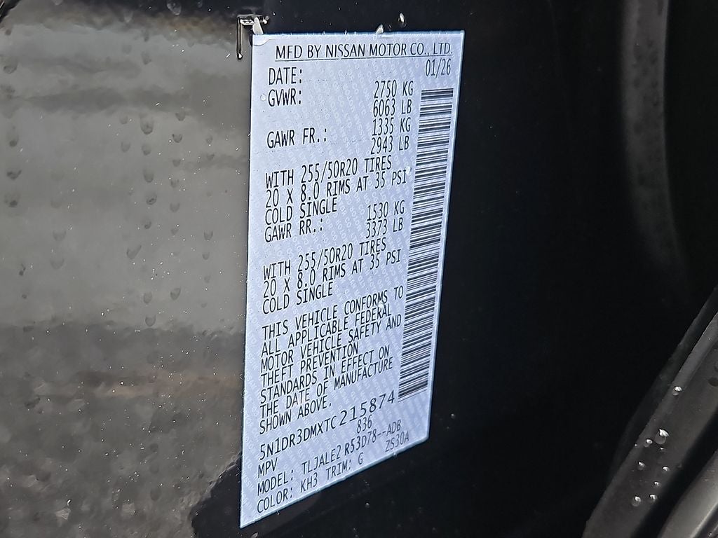 2026 Nissan Pathfinder Platinum