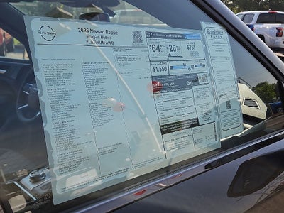 2026 Nissan Rogue Plug-in Hybrid Platinum