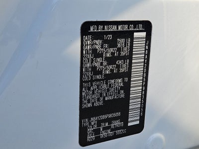 2023 Nissan Armada Platinum