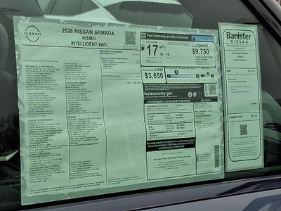 2026 Nissan Armada NISMO