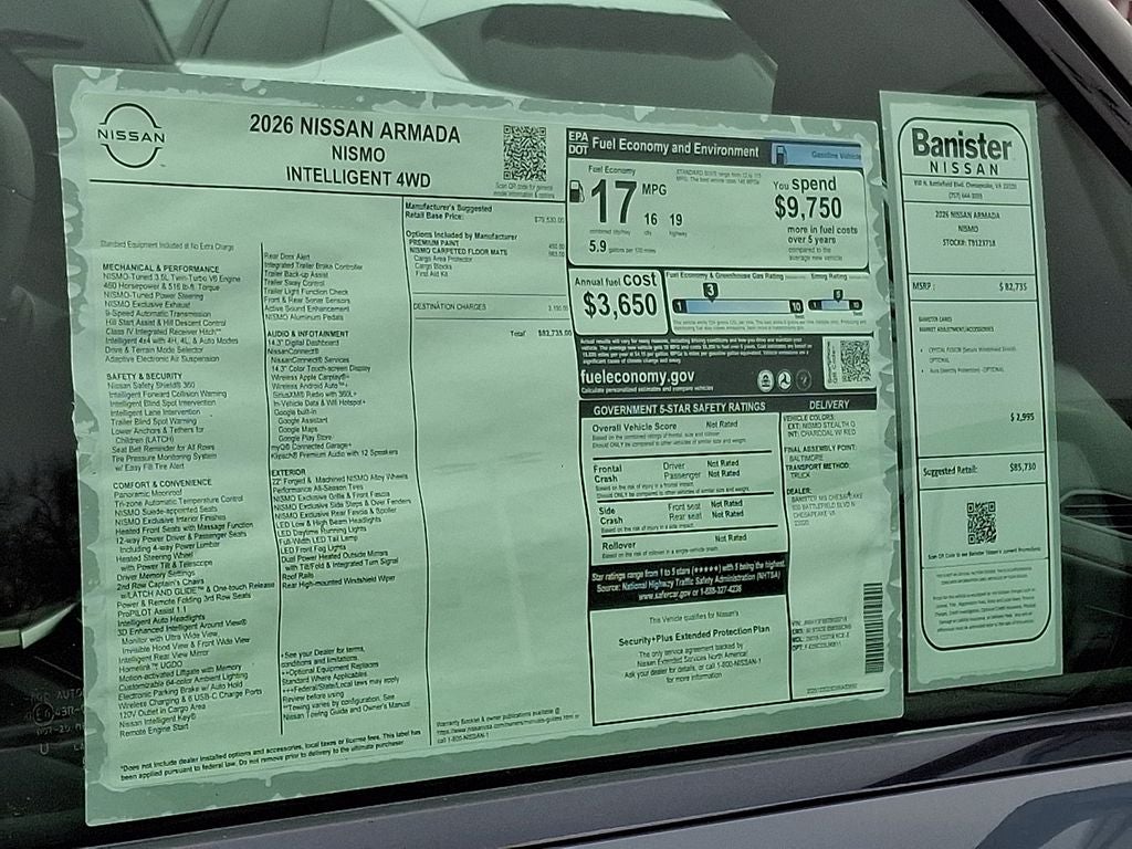 2026 Nissan Armada NISMO