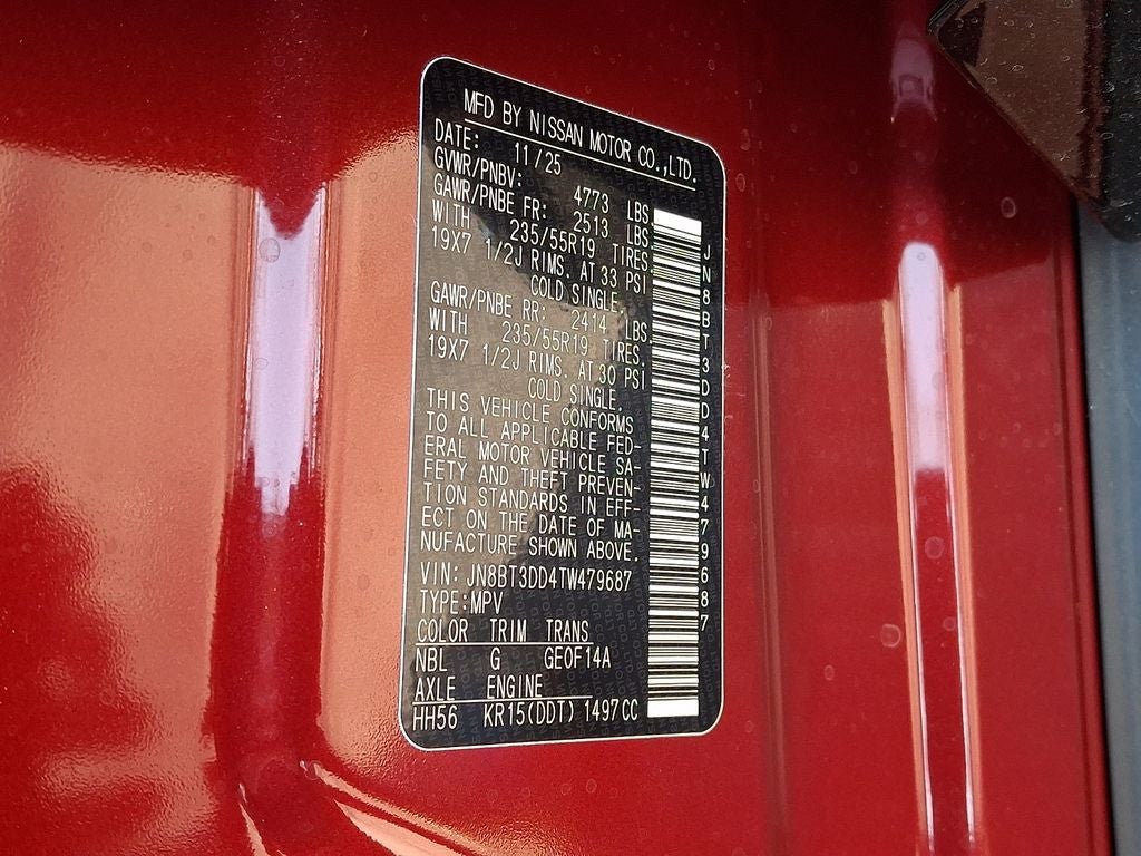 2026 Nissan Rogue Platinum